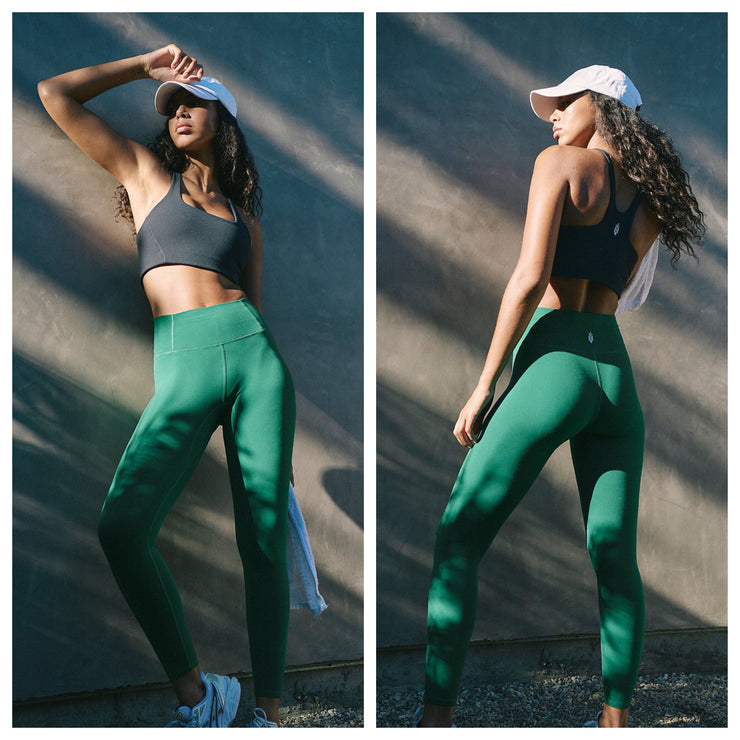 *Free People Movement - Never Better Leggings - Adult (OB1722274-3331) - Heritage Green