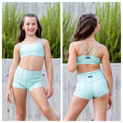 Oh La La Dancewear - The Resurgence Top - Child/Adult (OLL380-MGR) - Mist Green