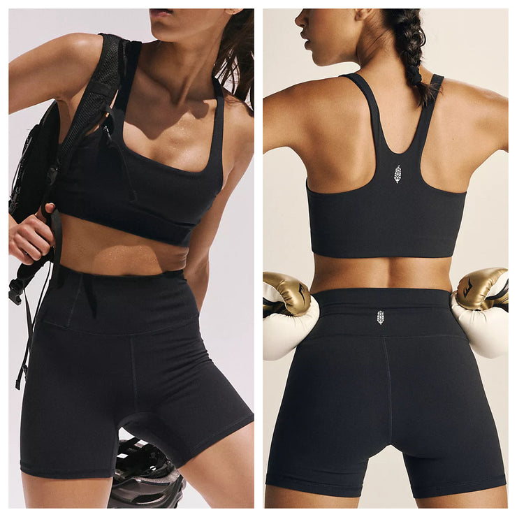 Free People Movement - Never Better Bike Shorts - Adult (OB1751733-0010) - Black