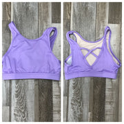 Capezio - Studio Collection High Neck Bra Top - Child (SE1047C) - Vibrant Violet