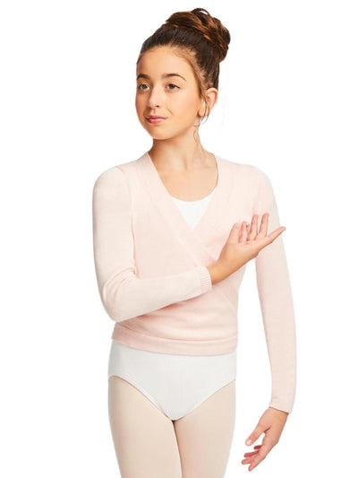 Capezio - Wrap Sweater - Child (CK10949C) - Pink