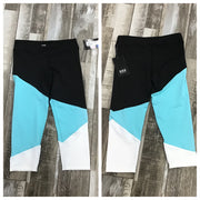 Bloch - Girls Capri Length Leggings - Child (FP5208C) - Blue Radiance - Final Sale