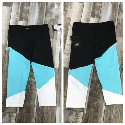 Bloch - Girls Capri Length Leggings - Child (FP5208C) - Blue Radiance - Final Sale