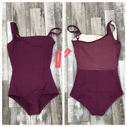 Capezio - Curved Rhythm Edmonia Leotard - Adult (12261W) - Pickled Beet