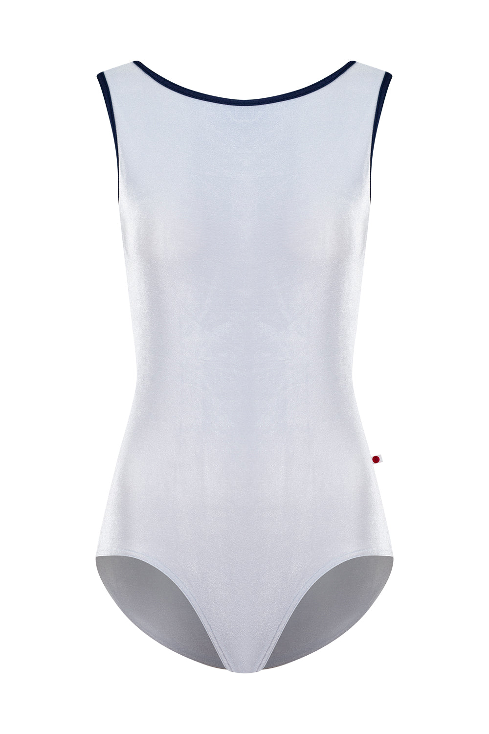 yumiko レオタード　白　S Yumiko - Sofiane Boat Neck Tank Leotard - Adult - Serenade