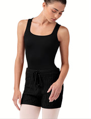 Bloch - Lutina Pull On Shorts - Adult (R90006) - Black