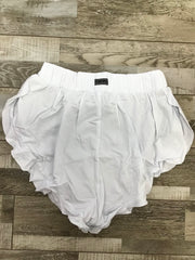 Oh La La Dancewear - The Hall of Fame Shorts - Adult (OLL216-WHT) - White Final Sale