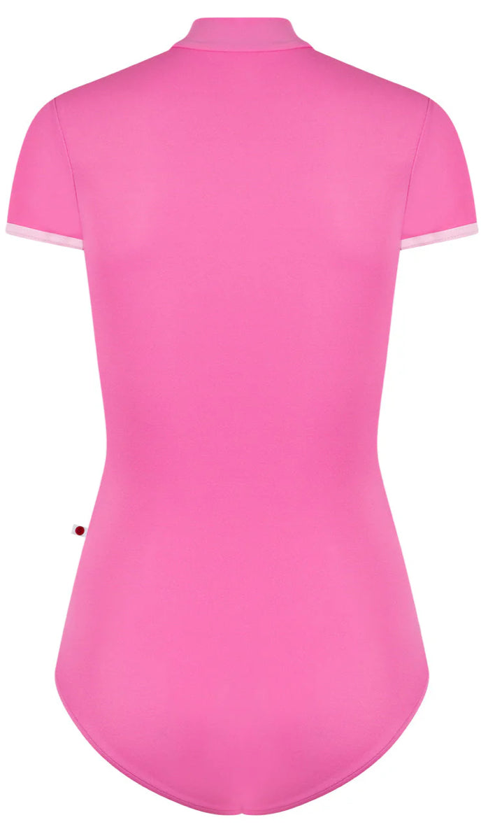 Yumiko - Jessica Short Sleeve Leotard - Adult - Aurora – Carolina