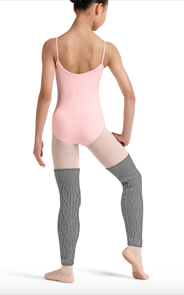 Bloch -Alba Girls Leg Warmer - Child (CW11001) - Grey Marle