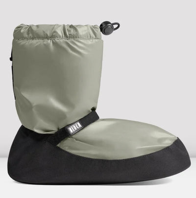 Bloch - Metallic Warm Up Booties (IM009BM) - Olive Metallic