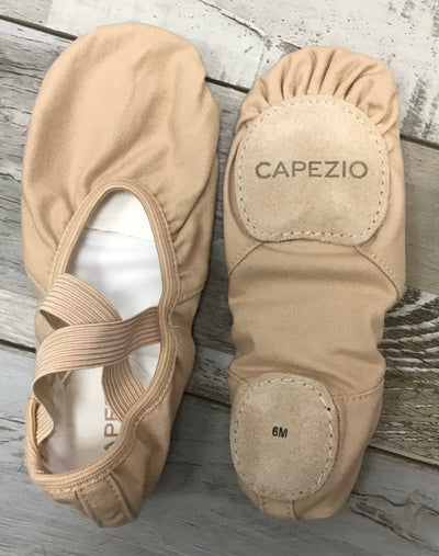 Capezio - Hanami Canvas Ballet Shoes - Adult (2037W) - Nude