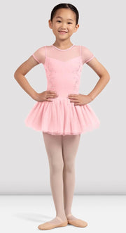 Bloch - Tulip Cap Sleeve Tutu Dress - Child (CL4232) - Candy Pink