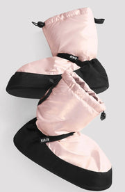 Bloch - Metallic Warm Up Booties - Child (IM009KBM) - Pink Metallic