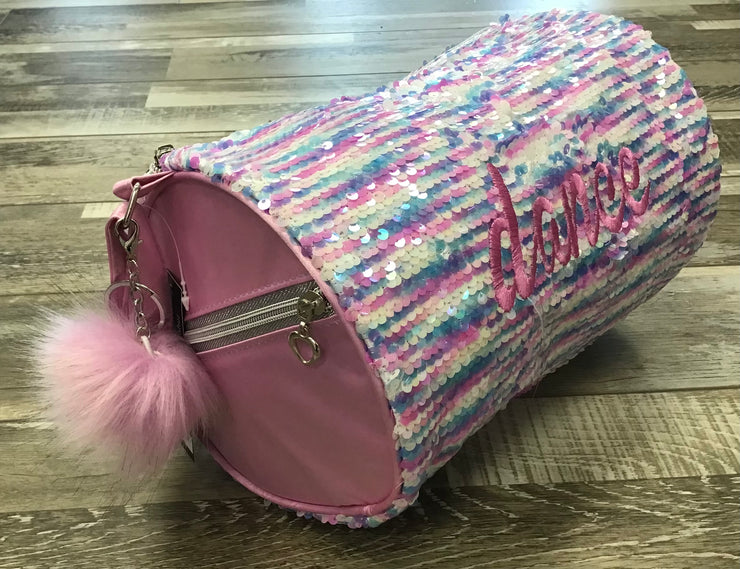 Danz N Motion - Twinkle Sequin Roll Bag - (B25500) - Purple Multi