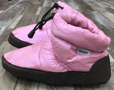 Nikolay - Split Sole Low Cut Warm Up Booties - Adult (M75SN) - Cool Pink (GSO)