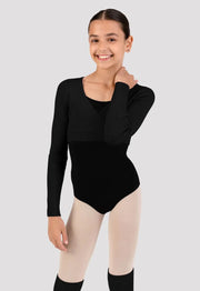 Bloch - Girls Fix Wrap Sweater - Child (CZ30019) - Black