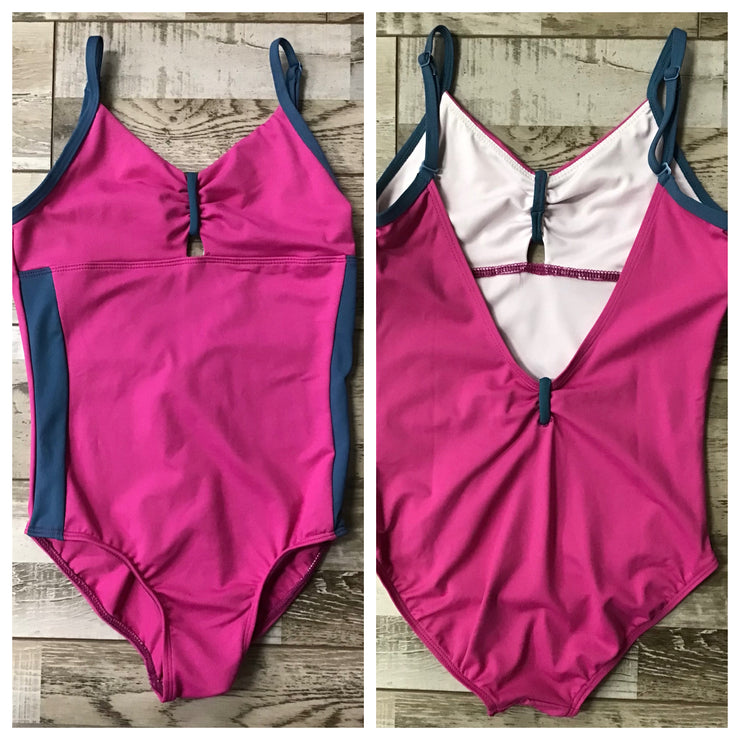 Danz N Motion - Camisole Cinched Front Leotard - Child/Adult (20122C/20122A) - Two Color Options (GSO) - FINAL SALE