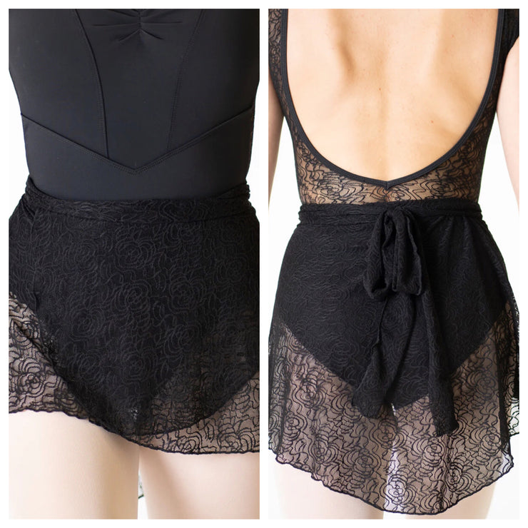 Danse De Paris - Delphine Skirt - Adult (S0017L) - Jet Lace