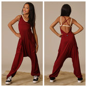 Tiger Friday - Baby Soft Long Romper - Child/Adult - Garnet (GSO)