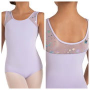 Capezio - Star Struck Mars Mesh Back Leotard - Child (12104C) - Lavender