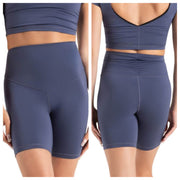 Capezio - Wildflower Buttercup Bike Short - Adult (12093W) - Crown Blue