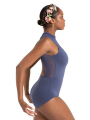 Capezio - Wildflower Hyacinth High Neck Leotard - Child/Adult (12087C/12087W) - Crown Blue