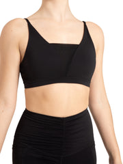 Capezio - Wildflower Iris Mesh Bra Top - Adult (12090W) - Black