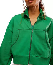 *Free People Movement - High Jump Zip Up - Adult (OB1997218-3358) - Heritage Green