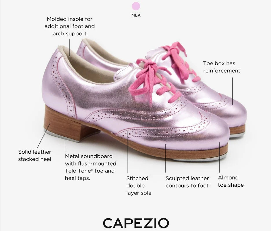 Capezio LIMITED EDITION Roxy Tap Shoe Adult (960F) Light