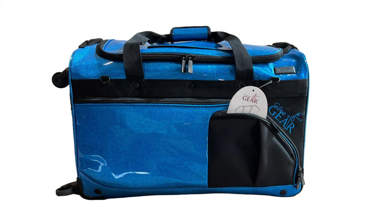 Glam'r Gear - Changing Station Travel Bag - STANDARD ROYAL BLUE DIAMOND SERIES - SHIPPING INVOICED SEPARATELY (US SHIPPING ONLY)