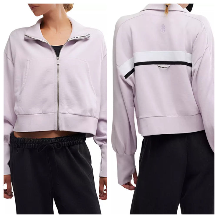 *Free People Movement - High Jump Zip Up - Adult (OB1997218-6607) - Rose Wash