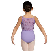 Bloch - Brooke Petal Scoop Neck Mesh Back Leotard - Child (CL5247) - Lilac