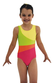 *Mondor - Sleeveless Leotard - Child (7812) - Goji