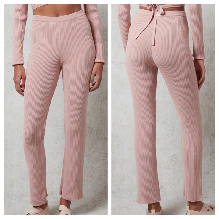 *Repetto - Rib Knit Pant - Adult (S0668) - Romance Pink