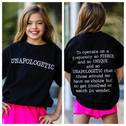 Oh La La Dancewear - The Unapologetic Tee - Adult (OLL300-BLK) - Black