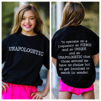 Oh La La Dancewear - The Unapologetic Tee - Adult (OLL300-BLK) - Black