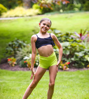 Oh La La Dancewear - The Ava Top - Child/Adult (OLL318-BLK) - Black