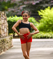 Oh La La Dancewear - The Riptide Short - Child/Adult (OLL307-FLM) - Flame Scarlet