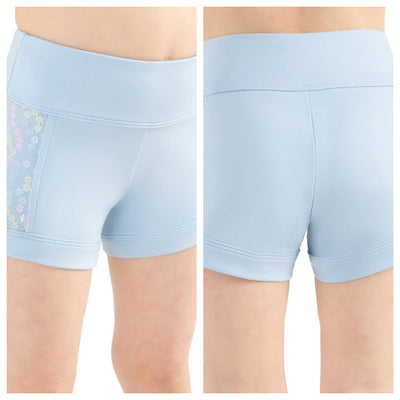 *Capezio - Flower Fairy Sprite Short - Child (12225C) - Light Blue