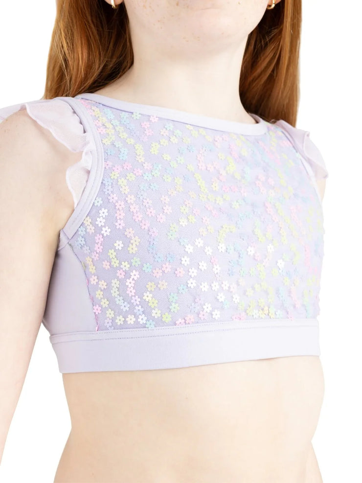 *Capezio - Flower Fairy Petal Top - Child (12224C) - Lavender