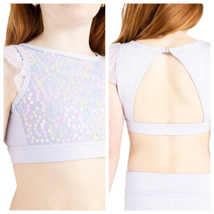 *Capezio - Flower Fairy Petal Top - Child (12224C) - Lavender