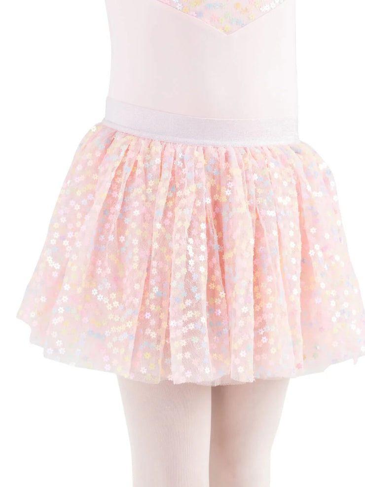 *Capezio - Flower Fairy Glimmer Tutu Skirt - Child (12226C) - Pink