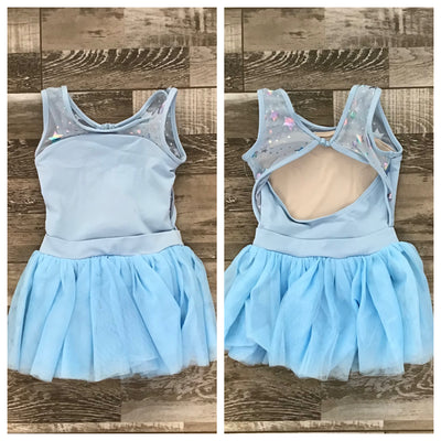 Capezio - Star Struck Twinkle Tutu Dress - Child (12109C) - Light Blue