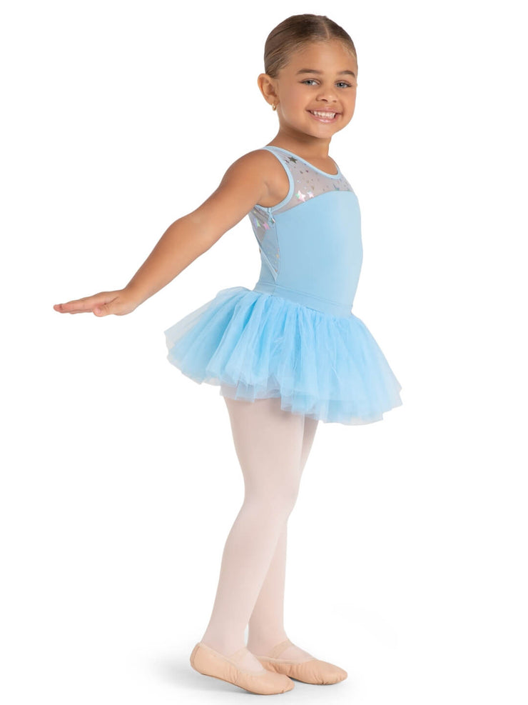 Capezio - Star Struck Twinkle Tutu Dress - Child (12109C) - Light Blue