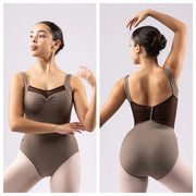 AK Dancewear - Chrissy in Motley Leotard - Child/Adult (2108-MOC) - Mocha