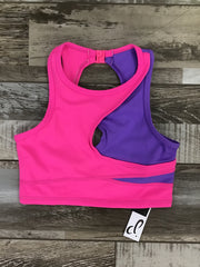 Danz N Motion - Lulu Top - Child (25300C) - Neon Pink/Bright Lavender