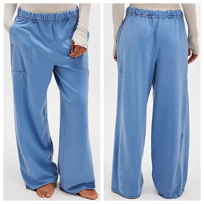 Free People Movement - Don't Wait Up Lounge Pant - Adult (OB2057411-4005) - Harbor Combo