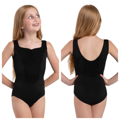 Capezio - Jewel Garden Sapphire Leotard - Child (12287C) - Black