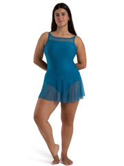 Capezio - Coastal Bloom Tidal Skirt - Adult (12274W) - Turkish Tile