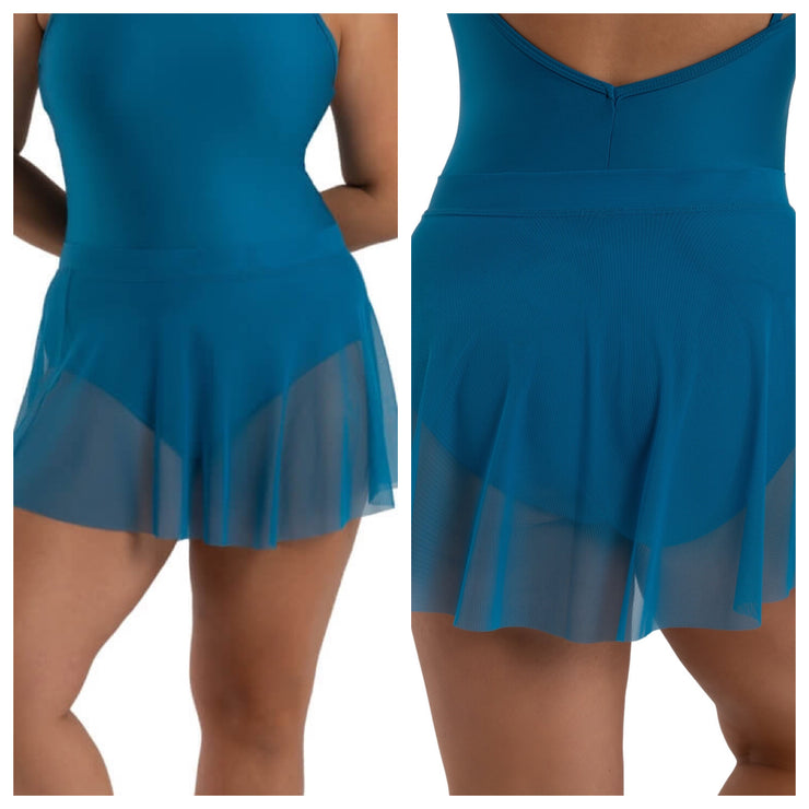 Capezio - Coastal Bloom Tidal Skirt - Adult (12274W) - Turkish Tile